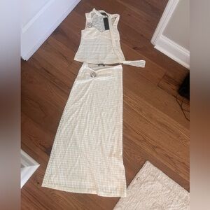 Lioness cream set from revolve NWT